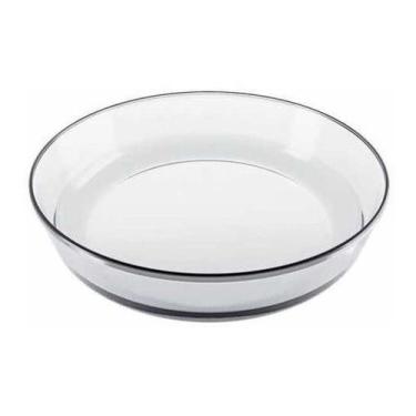 Imagem de Assadeira Marinex  Sem Tampa Vidro Redonda 2,4 Litros - Nadir