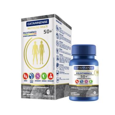 Imagem de Polivitamínico 50+ 60 cápsulas - Catarinense - 782