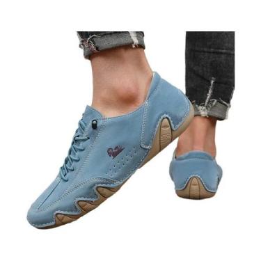 Imagem de Tênis Masculino De Marca Fashion Respirável Com Solado Macio Confortáv