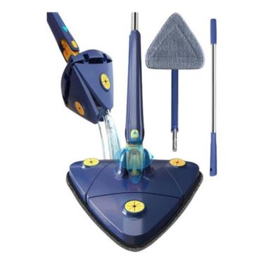 Imagem de Mop Esfregrao Rodo Magico Triangular Giratorio Com Refil
