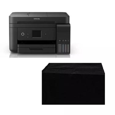 Imagem de Capa Para Impressora Epson L6171 L6191 Corino Impermeável