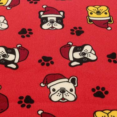 Imagem de Tecido Oxford Natal Estampado Natalino Toalha Mesa 4 Metros