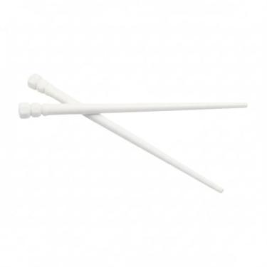 Imagem de Palito Prendedore Japonês Inovar Penteados Cabelo Liso Cacheado Coque Oriental Tranças 30 Unidades (Branco)