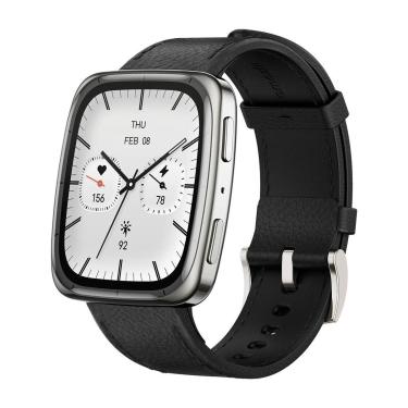Imagem de Smartwatch Amazfit Active 2 Square, GPS, Vidro Safira, Tela Amoled 1,75, 5 ATM, A2440 - Preto-Unissex