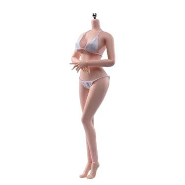 Imagem de SOUFORCE 1/6 Scale Super Flexible Female Body 12" Pale Skin Large Bust Seamless Miniature Action Figure Body Doll Collection Without Head Sculpt
