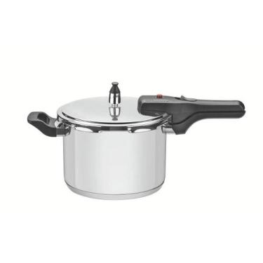 Imagem de Panela de pressão Brava 6 L inox - Tramontina - Tramontina Inox, Único