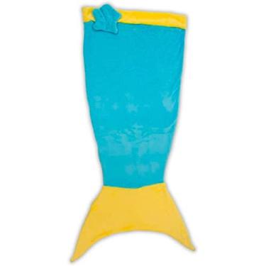 Imagem de Saco De Dormir Tubarão Manta Infantil De Microfibra Infantil