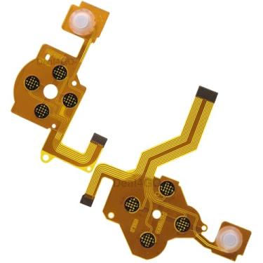 Imagem de Deal4GO Left Right Keypad D-Pad Cross Button Membrane Conductive Contacts kit replacement for PSP 2000 200x console