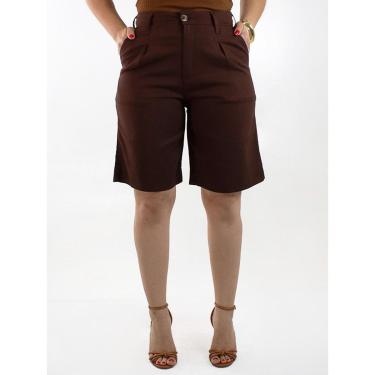 Imagem de Bermuda Jorts Feminina Linho Cintura Alta Elastano Anticorpus-Feminino