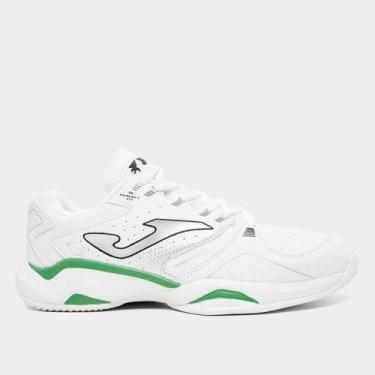 Imagem de Tênis Joma Master 1000 Saibro Masculino, Branco, Verde, 43