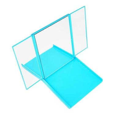 Imagem de menolana Espelho multifacetado para experimento científico infantil: desenvolve a inteligência. Brinquedo educativo dobrável e inquebrável para crianças em