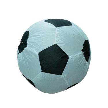 Imagem de oshhni Fantasia inflável de futebol para decoração, ideal para apresentações de palco em bailes de máscaras e festivais.
