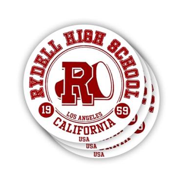 Imagem de (3 peças) Adesivo retrô de ensino médio, frases motivacionais sarcásticas, citação humorística, decalque de vinil para Kindle, laptop, garrafa de água, capacete rígido de telefone, adesivo de citação