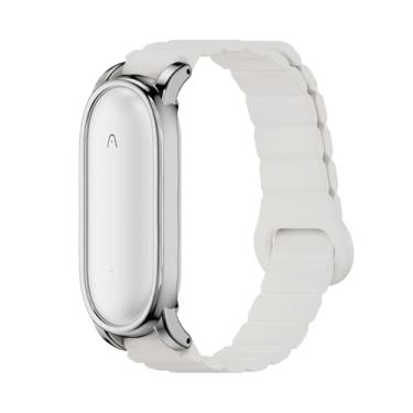 Imagem de Pulseira magnética de silicone compatível com gravador de voz Plaud NotePin, capa de PC com alça ajustável vestível para Plaud NotePin S (2025), pulseira magnética de substituição leve, acessórios de