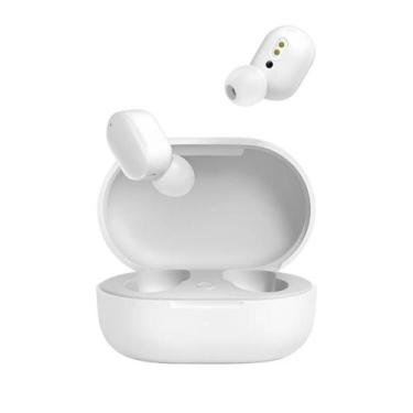 Imagem de Fone Bluetooth In-Ear Branco Estéreo / Mic /Recarregável - A6S