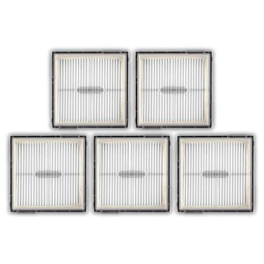 Imagem de (5 peças) Q10 S5 / Q10 X5 Filtro HEPA de substituição compatível com Roborock Q10 S5 / Q10 S5 / Q10 X5 / Q10 X5 + robô aspirador de pó, conjunto de acessórios, filtro de aspirador de pó, filtro