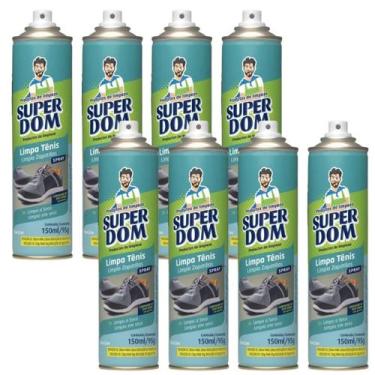 Imagem de Kit 8 Limpa Tênis Super Dom 150Ml/95G - Domline