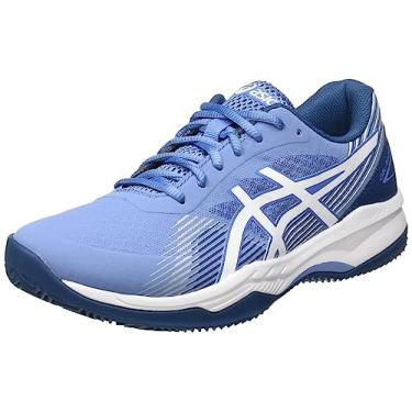 Imagem de Tenis ASICS Gel Game 8 Masculino Clay (Saibro) Azul Harmony e Branco (br_footwear_size_system, adult, numeric, numeric_43)