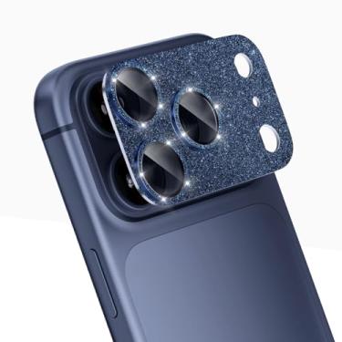 Imagem de CloudValley Protetor de lente de câmera para iPhone 17 Pro Max, ajuste perfeito invisível 1:1, compatível com capas, design flash, vidro temperado 9H, antirreflexo, anti-arranhões, fácil de instalar