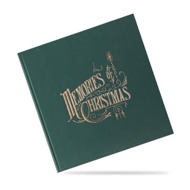 Imagem de Beating50percent Diário de Natal para a família - Livro de memórias de 25 anos de Natal para registrar tradições de férias, presentes, receitas e fotos - Lembrança de herança de família ou presente