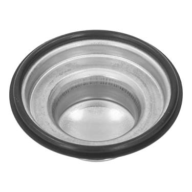 Imagem de Yosoo Rolha de Drenagem da Tomada da Pia, Anel de Vedação de Borracha Tomada Eliminação de Lixo de Aço Inoxidável 304 86mm Multifuncional para o Jogo do Filtro Pia Cozinha