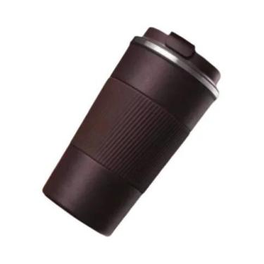 Imagem de Copo Térmico De Café Em Aço Inoxidável Duplo Isolado De 380ml 510ml Co