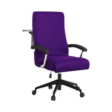 Imagem de Capas De Cadeira De Escritório Em Spandex Elástico Antissujeira Removí