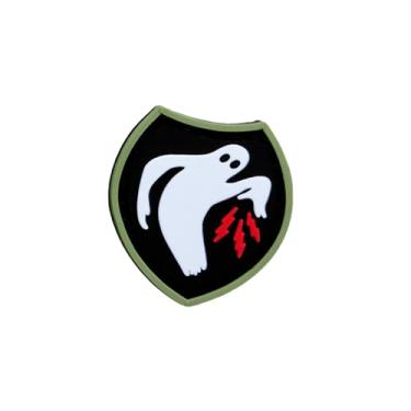 Imagem de Patch Tiny Ghost Army WWII – Insígnia colecionável vintage inspirada na Segunda Guerra Mundial em PVC