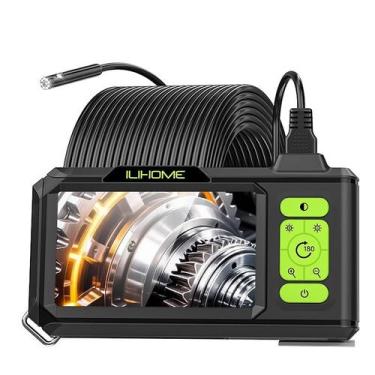 Imagem de Câmera de inspeção de endoscópio industrial ILIHOME Dual Lens