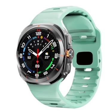 Imagem de TIOYW Para samsung galaxy assista ultra cinta 47mm acessórios pulseira cinto esporte silicone correa pulseira para galaxy watch7 ultra pulseiras(Water duck)
