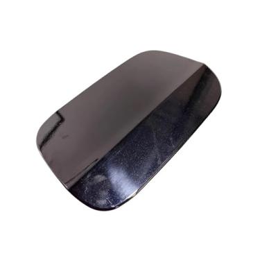Imagem de Tampa da porta do tanque de gás de enchimento de combustível, base adequada para vw passat 2011-2018, tampa com aba de combustível, gasolina automotiva, tanque de combustível diesel(Black)