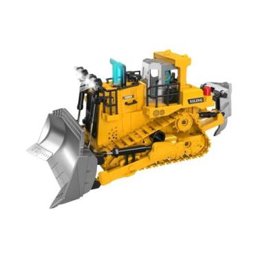 Imagem de Brinquedo De Controle Remoto Para Meninos, Escavadeira De Metal, Veícu