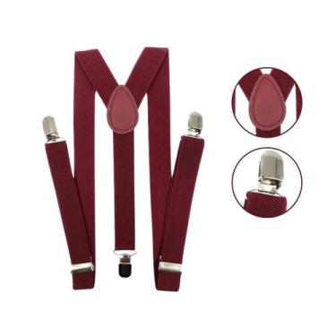 Imagem de Suspensório Várias Cores Ajustável Adulto - Feminino Masculino - Rpire