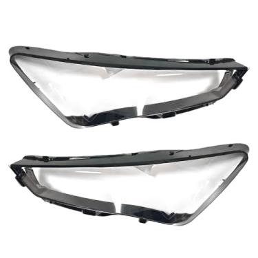 Imagem de Compatível Com SEAT LEON 2020-2023 Capa De Farol Dianteiro De Carro Sombra Cabeça De Vidro Tampa De Luz Lente Transparente(Left and Right)