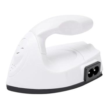 Imagem de predolo Mini Ferro de Passar para Artesanato, Ferramenta de Aquecimento Rápido para Pequenos Remendos de Tecido, Camisetas DIY, Branco