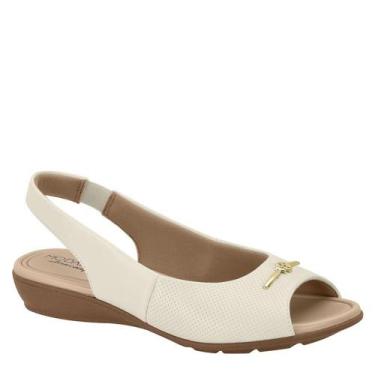 Imagem de Tamanco Ortopédico Modare Feminina Conforto Esporão 7127.253, Branco o