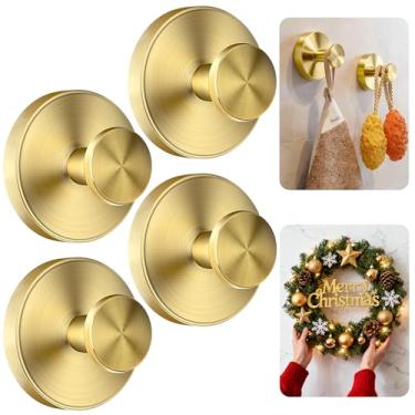 Imagem de luckin smile Ganchos de ventosa para chuveiro, ganchos de banheiro sem perfuração para toalhas, roupões, bucha montáveis em paredes de banheiro, cozinha, vidro, espelhos, azulejo e superfícies lisas