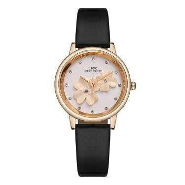 Imagem de Relógio Feminino Ibso 8806 à Prova D'água Preto