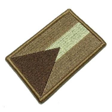 Imagem de BP0208V04 Bandeira Bahamas Patch Bordado Fecho Contato - BR44