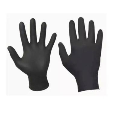 Imagem de Luva Black Tamanho G Com 2 Unidades Vertix