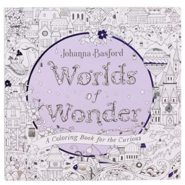 Imagem de Livro de colorir Worlds of Wonder para adultos e alívio do estresse - 