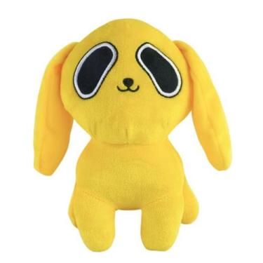 Imagem de Brinquedo de boneca de pelúcia Chikn Nuggit Yellow Dog Soft 22 cm para