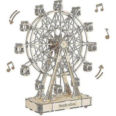 Imagem de Bloco de construção Toy Robotime Ferris Wheel TGN01 com música - Gloom