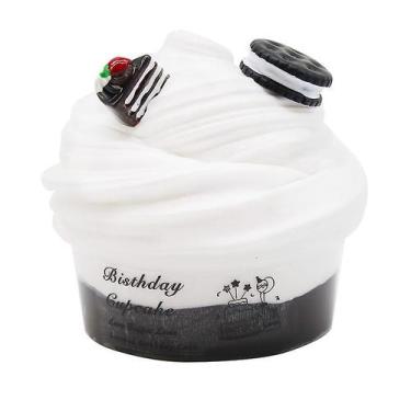 Imagem de Cola Fluffy Slime Glue de 60 ml de unicórnio colorido para crianças de