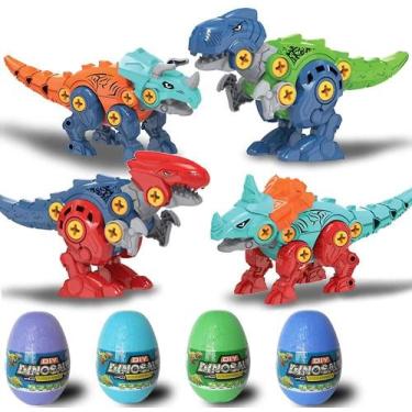Imagem de Take Apart Dinosaur Toys For Kids Dino Building Toy Set Engi - Gloome 