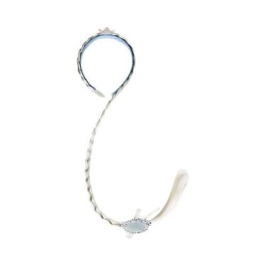 Imagem de Peruca, Luvas, Colar E Brincos Da Princesa Elsa Anna Para Meninas, Ace