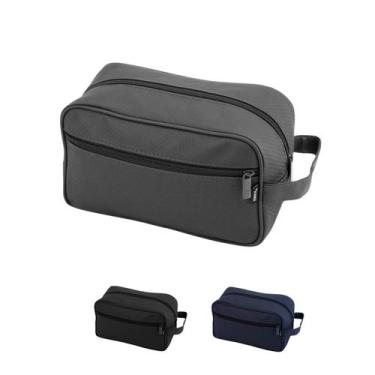 Imagem de Necessaire material sintético Com Alça Impermeável Brick Premium Grand