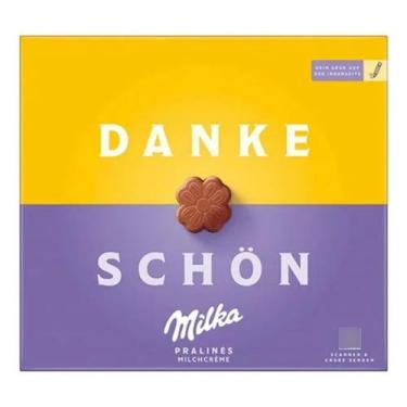 Imagem de Bombom de Chocolate ao Leite com Recheio Cremoso de Leite Danke Schön 