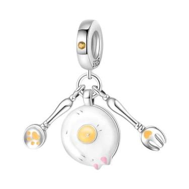 Imagem de Pingentes De Prata 925 Para Pulseiras De 3mm, Joias DIY Com Temas De C