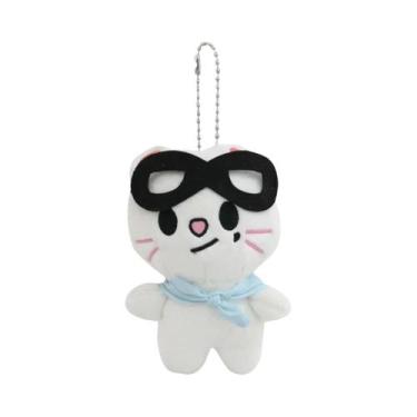 Imagem de Chaveiro De Pelúcia SKZOO Seoul FM Week: Boneco De Cachorro, Gato E Po